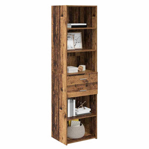 Highboard Altholz 50x42,5x185 cm