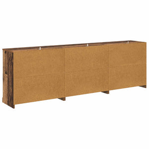 Sideboard Set 3-teilig Altholz 210 cm