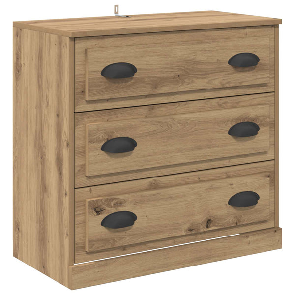 Sideboards 3er Set Artisan-Eiche 210 cm
