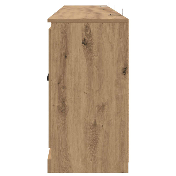 Sideboards 3er Set Artisan-Eiche 210 cm