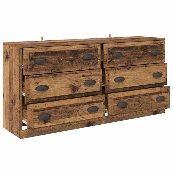 Sideboards 2er Set Altholz 70 cm