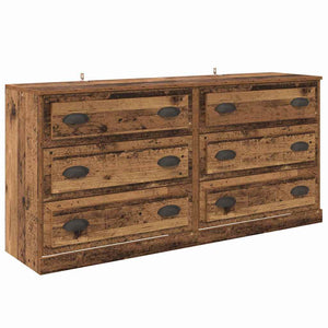 Sideboards 2er Set Altholz 70 cm