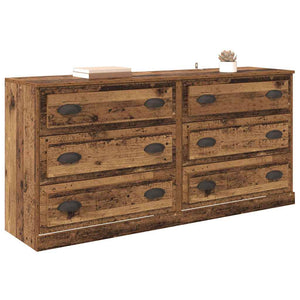 Sideboards 2er Set Altholz 70 cm