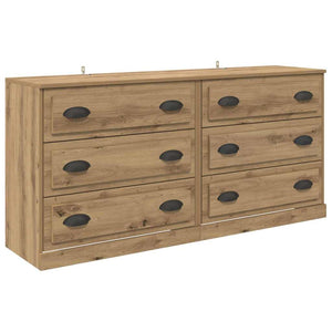 Sideboards 2er Set Artisan Eiche 70 cm