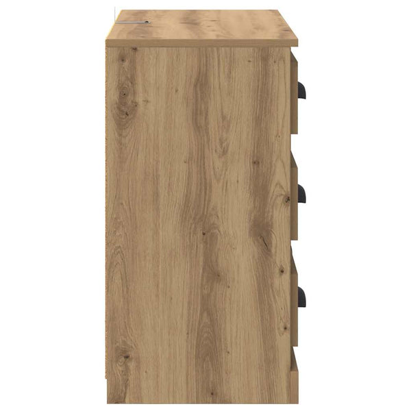Sideboards 2er Set Artisan Eiche 70 cm