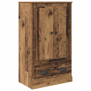Highboard mit Schubladen Altholz-Optik