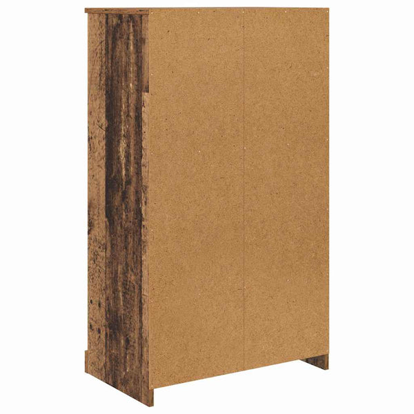 Highboard mit Schubladen Altholz-Optik