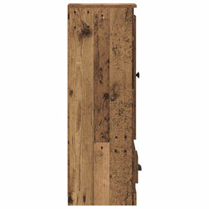 Highboard mit Schubladen Altholz-Optik