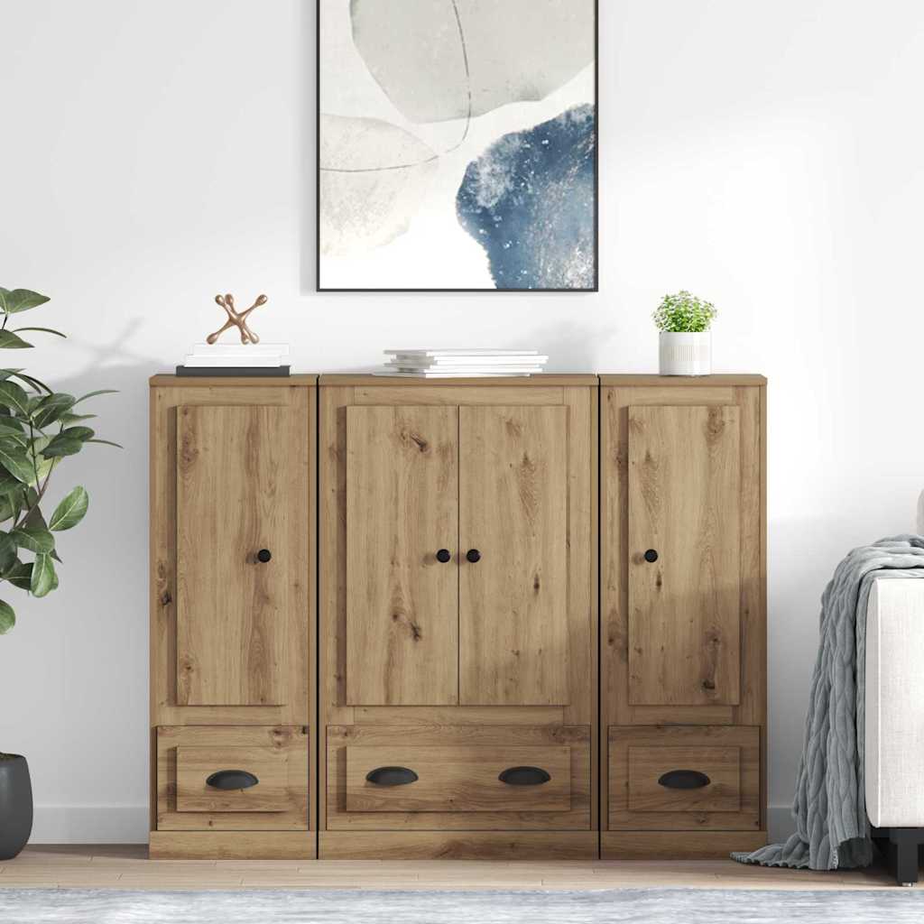 Highboard Artisan Eiche mit Schubladen