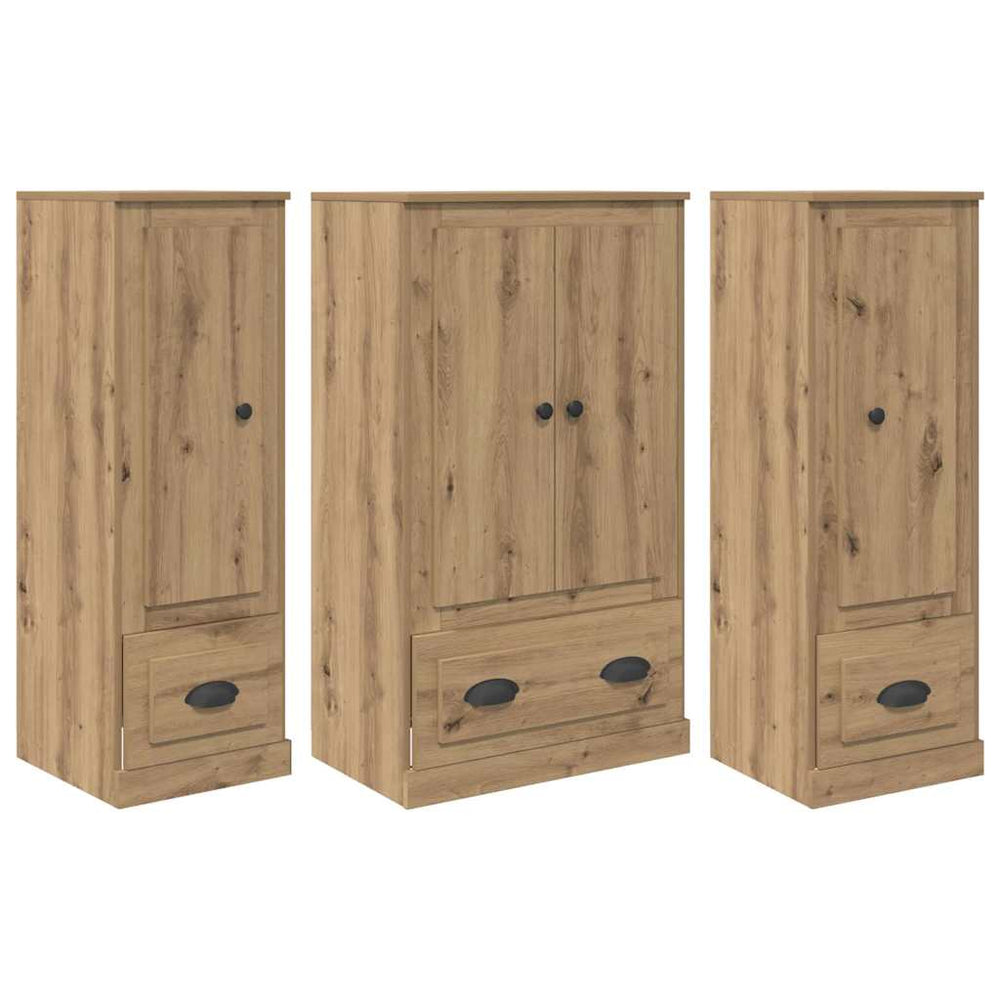 Highboard Artisan Eiche mit Schubladen
