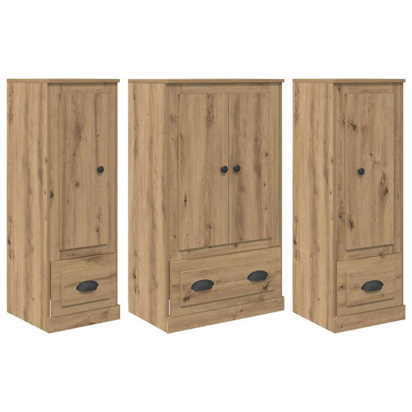 Highboard Artisan Eiche mit Schubladen