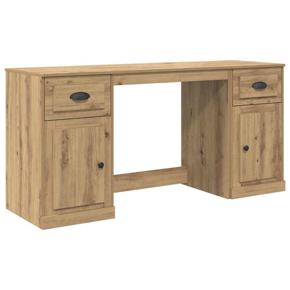 Schreibtisch mit Schrank Artisan Eiche 154,5cm