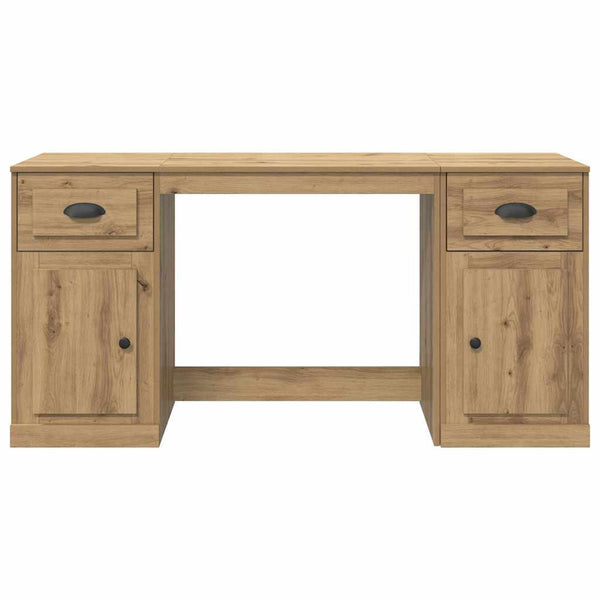 Schreibtisch mit Schrank Artisan Eiche 154,5cm