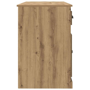 Schreibtisch mit Schrank Artisan Eiche 154,5cm