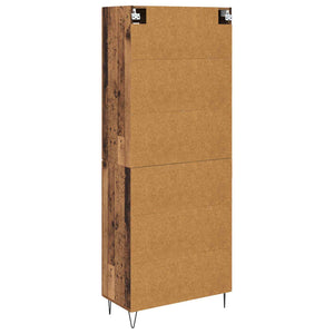 Highboard Altholz 69,5x34x180 cm