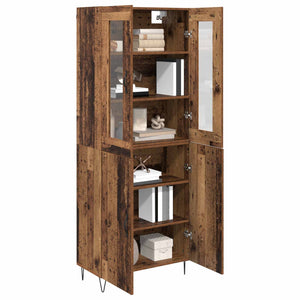 Highboard Altholz 69,5x34x180 cm