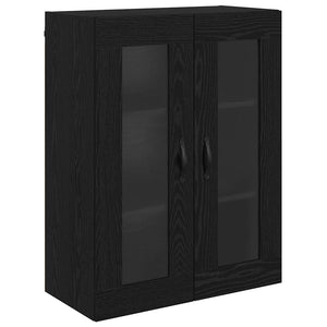 Highboard Weiß & Schwarz Eiche 180cm