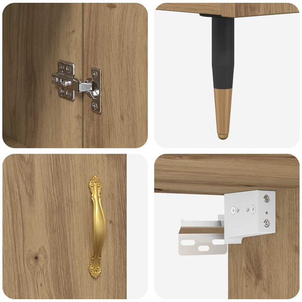 Highboard Artisan Eiche 69,5x34x90cm