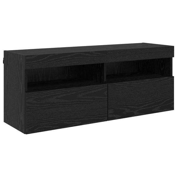 TV-Wandregal Set, Artisan Eiche, 6-teilig