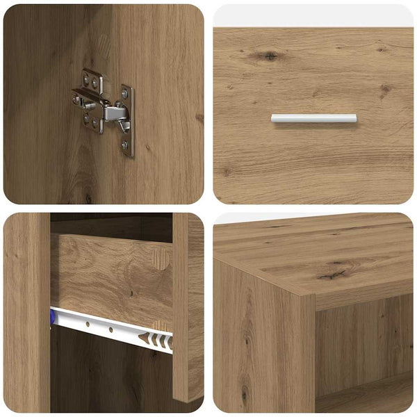 Highboard Artisan Eiche 50x42,5x225 cm