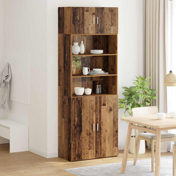 Altholz Aufbewahrungsschrank, 80x42,5x225 cm