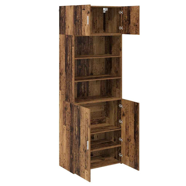 Altholz Aufbewahrungsschrank, 80x42,5x225 cm