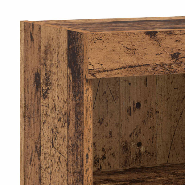 TV-Wandregale 4er Set Artisan Eiche