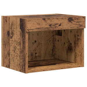 TV-Wandregale 4er Set Artisan Eiche