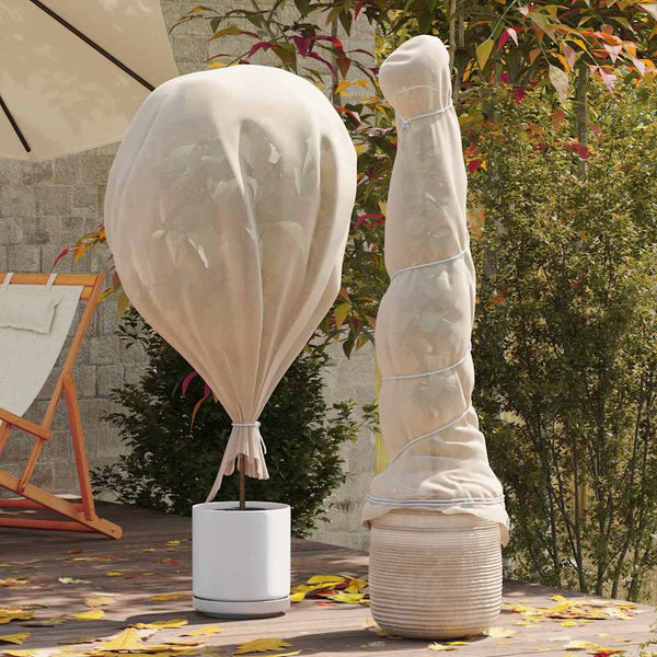 Beiges Winterschutzvlies für Pflanzen 100x3,2m