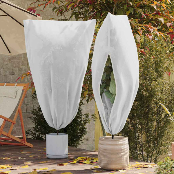 Winterschutz Pflanzenvlies Weiß 5er-Set