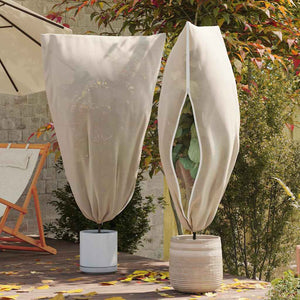 Pflanzen Winterschutz Vlies Beige 5er-Set
