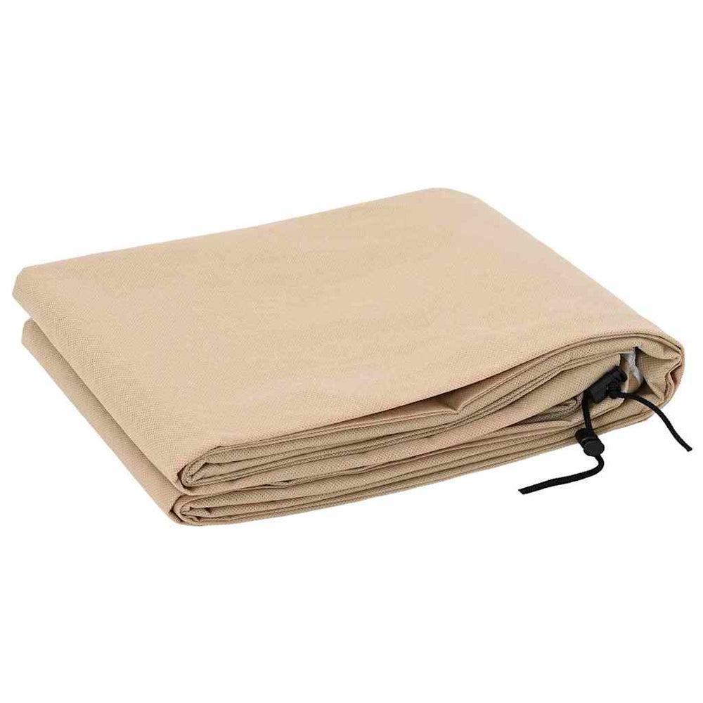 Pflanzen Winterschutz Vlies Beige 5er-Set
