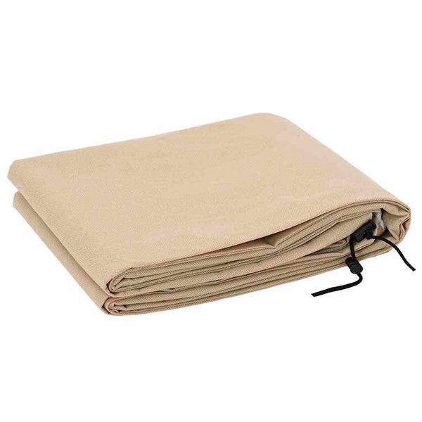 Pflanzen Winterschutz Vlies Beige 5er-Set