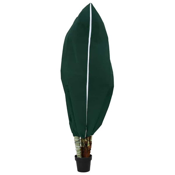 Winterschutz Pflanzen Vliesstoff Grün 5er-Set