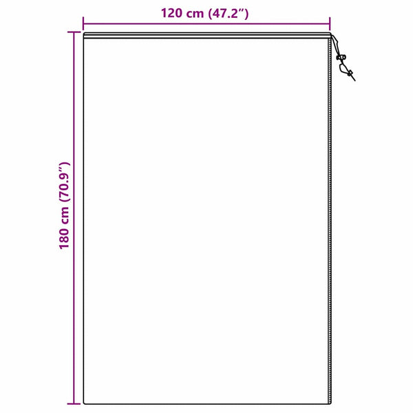 Pflanzen Winterschutz Vlies 1.8x1.2m, 5er-Set