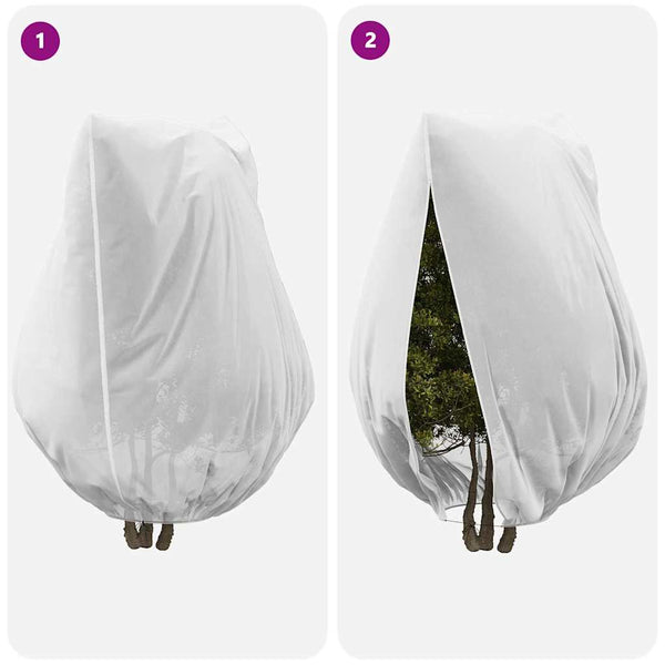 Winterschutz Pflanzen Vlies 2,4x2m, 3er Set