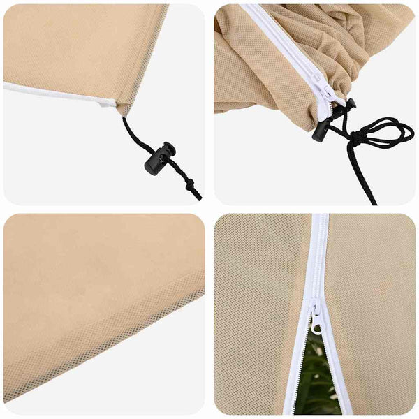 Winterschutz Pflanzenvlies Beige 3,5x2,5m