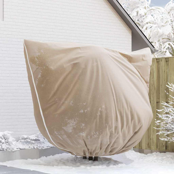 Pflanzen Winterschutz Vlies Beige 3er-Set