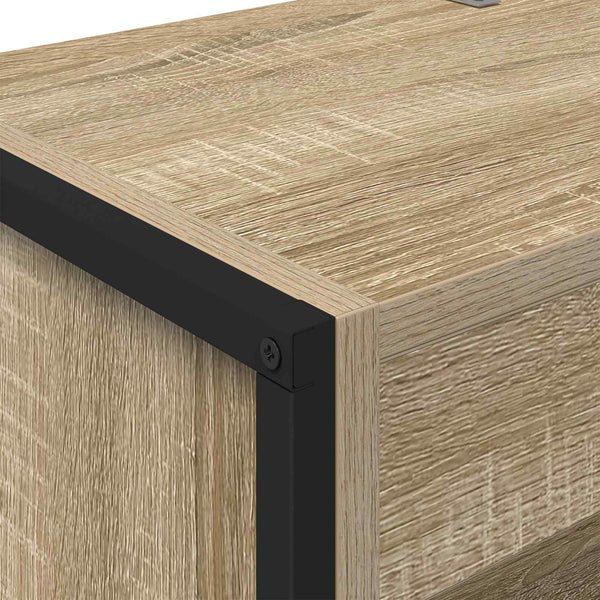Bücherregal Sonoma Holzwerkstoff 60x30x189,5cm, 2er-Set