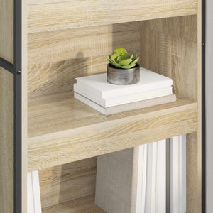 Bücherregal Sonoma Holzwerkstoff 60x30x189,5cm, 2er-Set