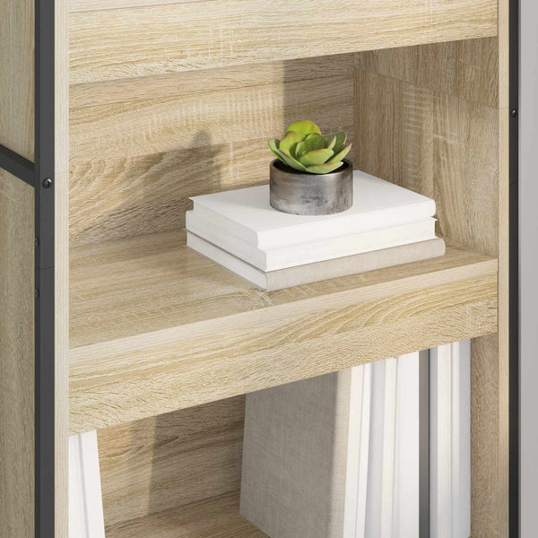 Bücherregal Sonoma Holzwerkstoff 60x30x189,5cm, 2er-Set