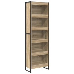 Bücherregal Sonoma Holzwerkstoff 60x30x189,5cm, 2er-Set