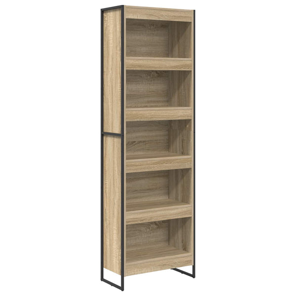 Bücherregal Sonoma Holzwerkstoff 60x30x189,5cm, 2er-Set