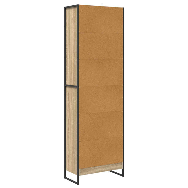 Bücherregal Sonoma Holzwerkstoff 60x30x189,5cm, 2er-Set