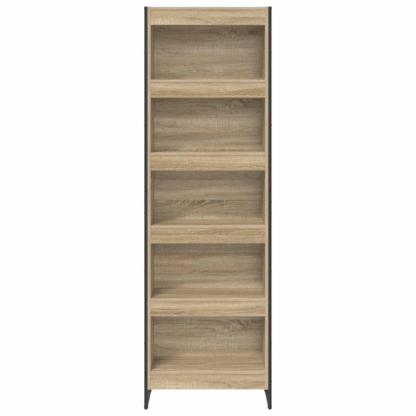 Bücherregal Sonoma Holzwerkstoff 60x30x189,5cm, 2er-Set