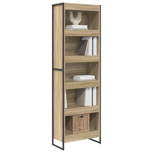 Bücherregal Sonoma Holzwerkstoff 60x30x189,5cm, 2er-Set