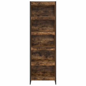 Bücherregal, 2er-Set, Raucharbe, Holzwerkstoff