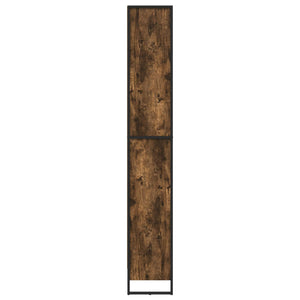 Bücherregal, 2er-Set, Raucharbe, Holzwerkstoff