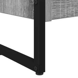 Bücherregal 2er Set Grau Sonoma 189,5 cm