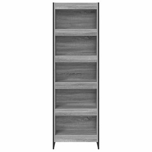 Bücherregal 2er Set Grau Sonoma 189,5 cm